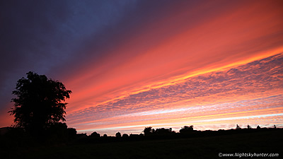Spectacular Cirrus Sunset - June 18th 2022